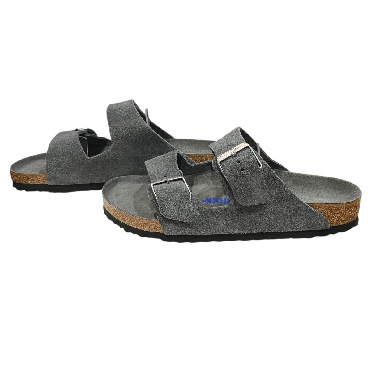 BIRKENSTOCK Arizona Soft Footbedスエードサンダル 古着・中古-3枚目のアイテム画像