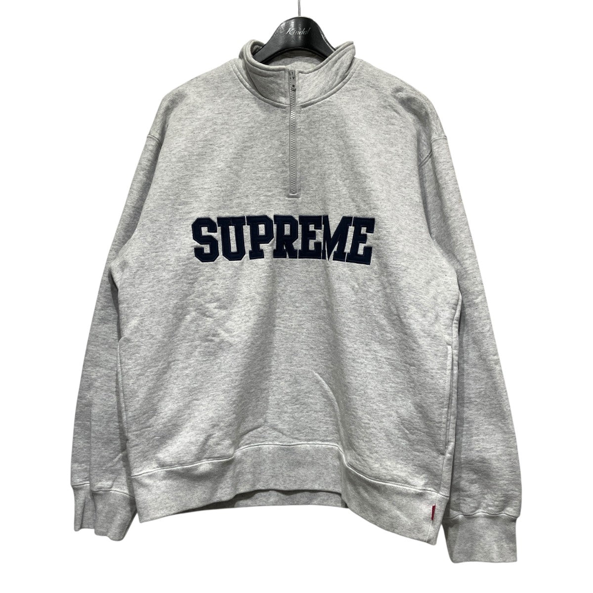 Supreme Collegiate Zip Pulloverハーフジップスウェット