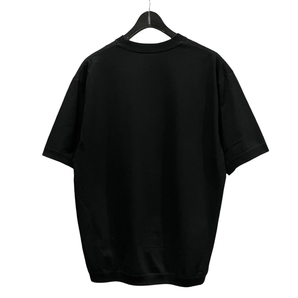 ENNOY Short Sleeve Hem Rib Teeロゴ刺しゅう半袖TシャツSS23BRENCT08NTL 古着・中古-2枚目のアイテム画像
