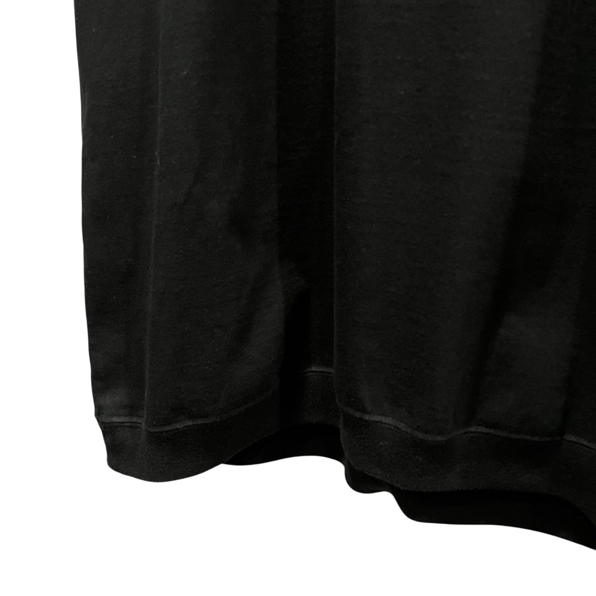 ENNOY Short Sleeve Hem Rib Teeロゴ刺しゅう半袖TシャツSS23BRENCT08NTL 古着・中古-4枚目のアイテム画像