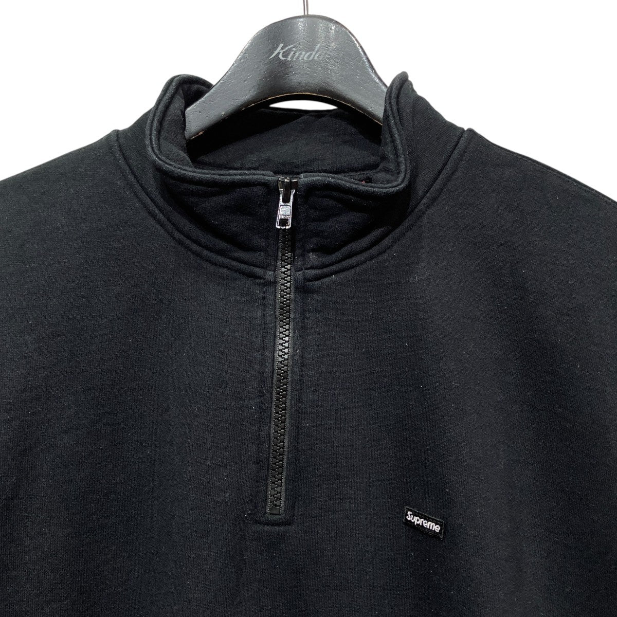 Supreme Small Box Half Zip Pulloverスモールボックスロゴハーフジップスウェット 古着・中古-3枚目のアイテム画像