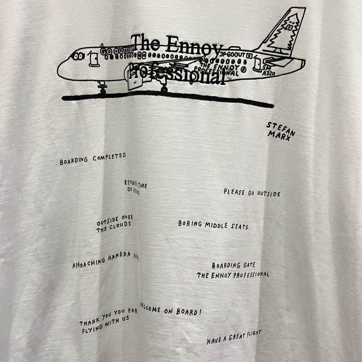 ENNOY Stefan Marx T-Shirtプリント半袖TシャツAW23BRENCT03NTL 古着・中古-4枚目のアイテム画像