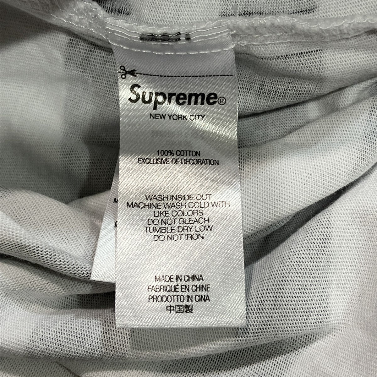 Supreme Overprint Stripe S S TopボーダーTシャツ 古着・中古-4枚目のアイテム画像