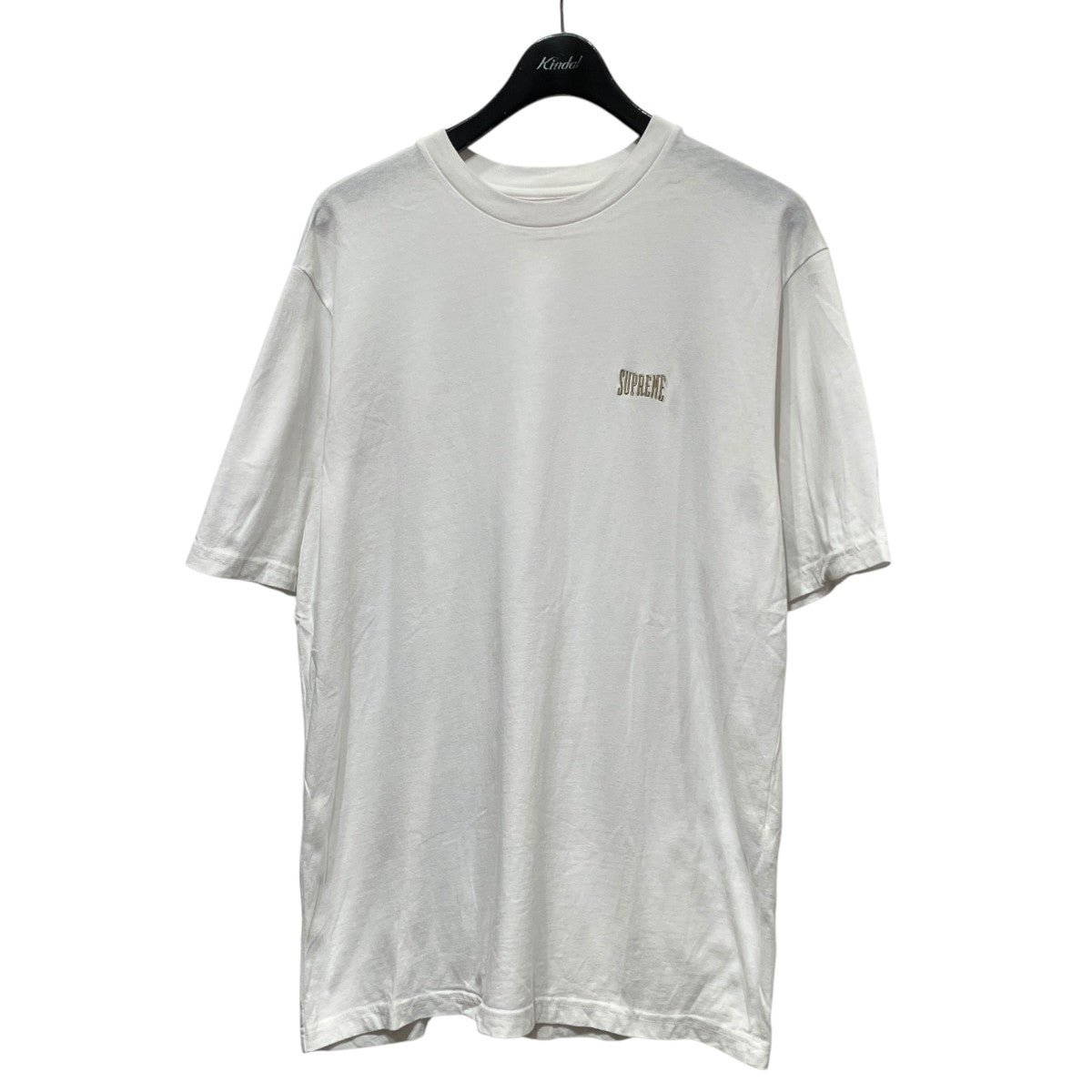 Supreme Warm Up Washed S S Topロゴ刺しゅう半袖Tシャツ 古着・中古-1枚目のアイテム画像