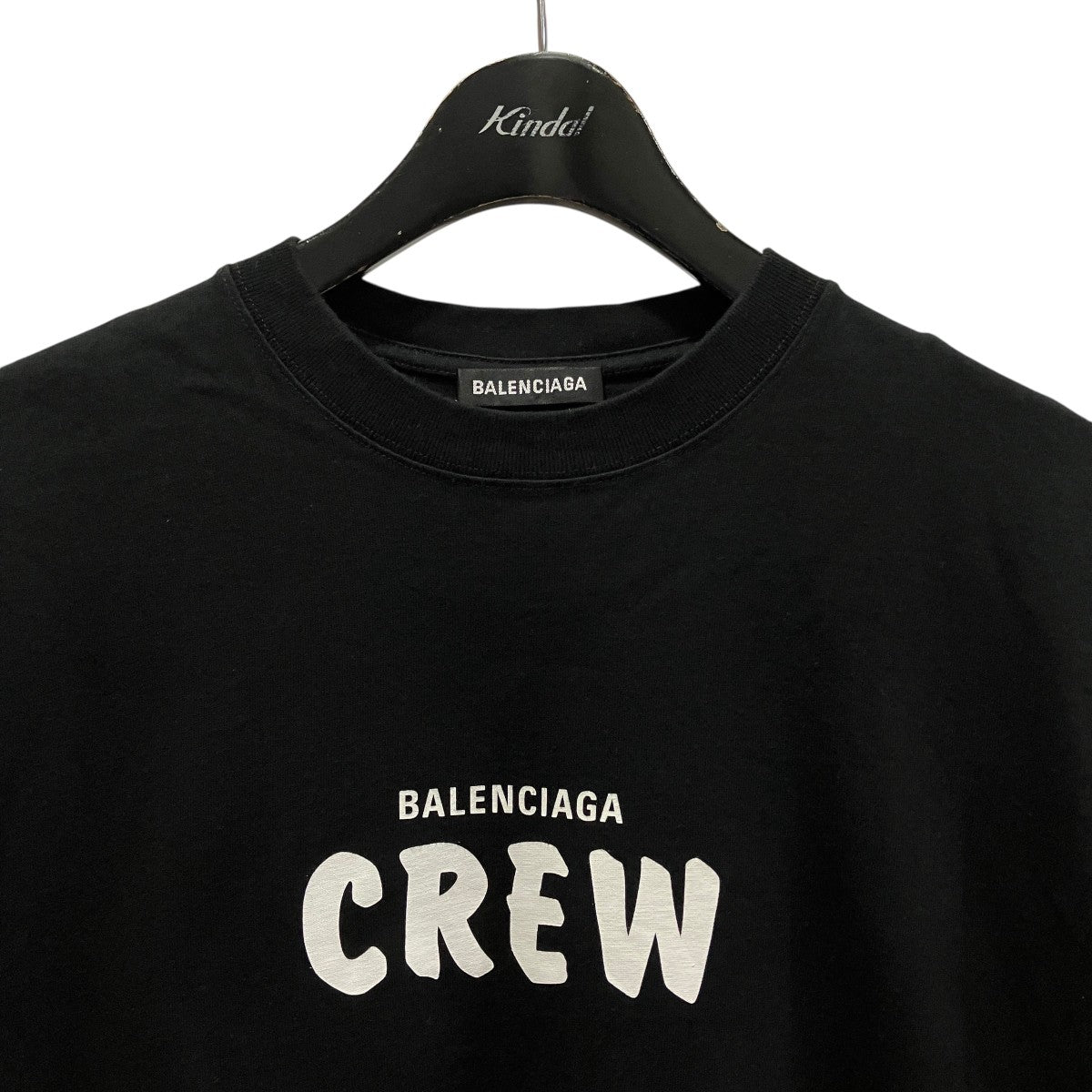 BALENCIAGA CREWプリント半袖Tシャツ612966 TV24 古着・中古-3枚目のアイテム画像