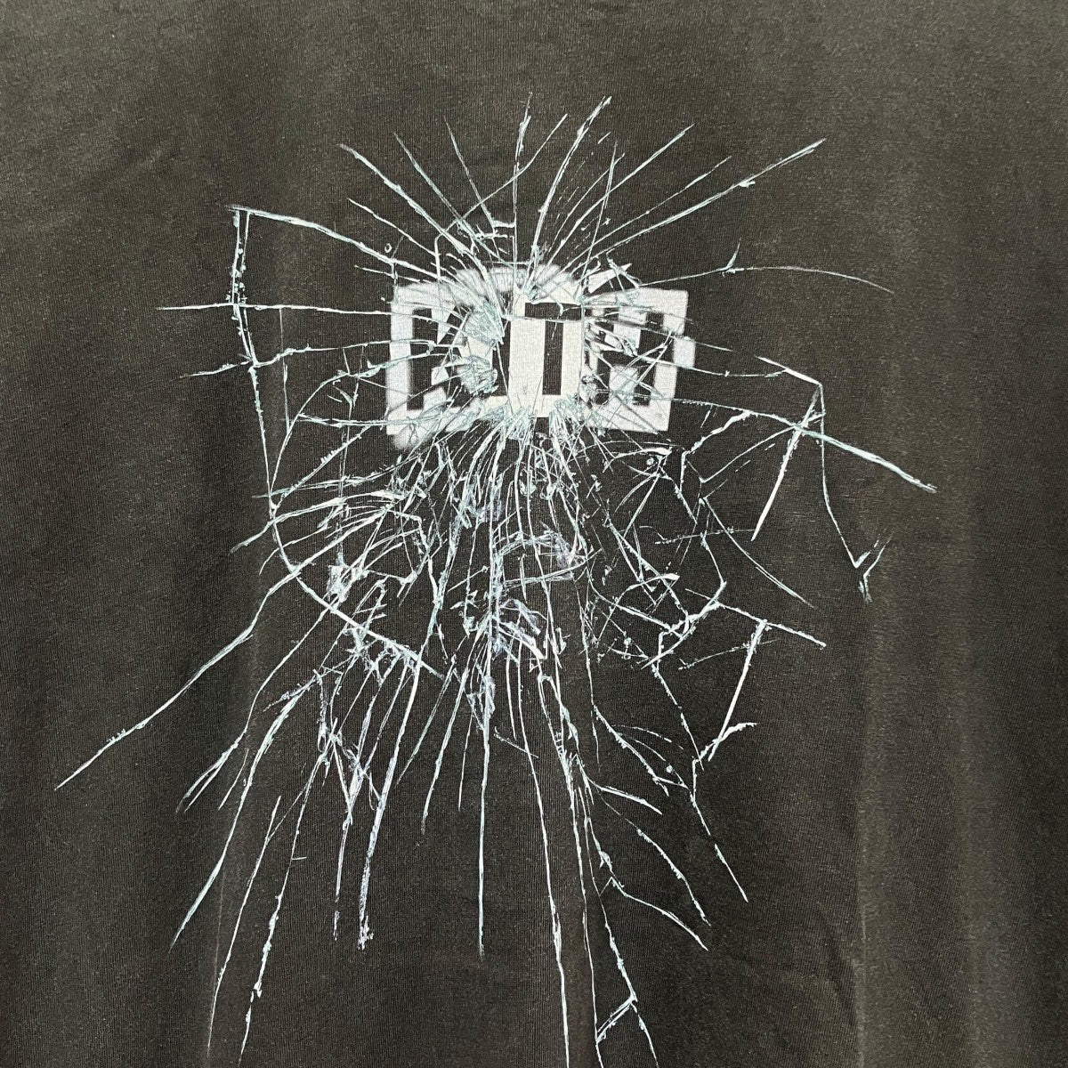 KITH Kith Shatter Vintage Teeビンテージウォッシュ加工半袖TシャツKHM031987 古着・中古-4枚目のアイテム画像