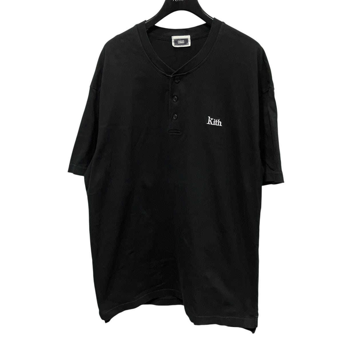 KITH 25AWヘンリーネックTシャツ25-071-060-0009-3-0 古着・中古-1枚目のアイテム画像