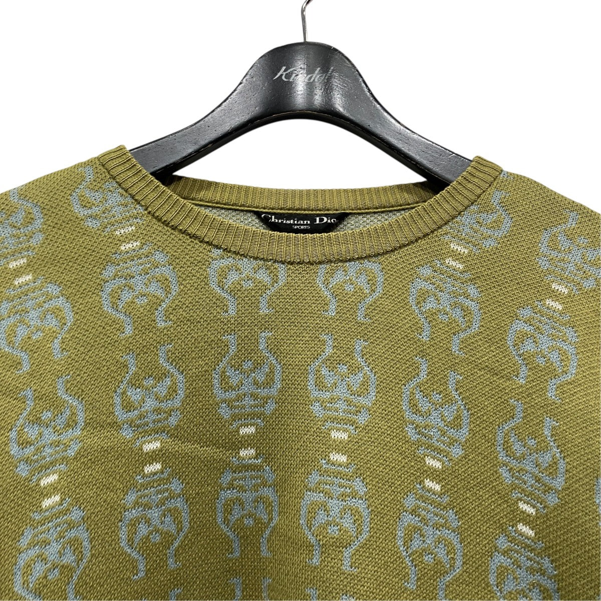 Christian Dior Sports 総柄ニット 古着・中古-3枚目のアイテム画像