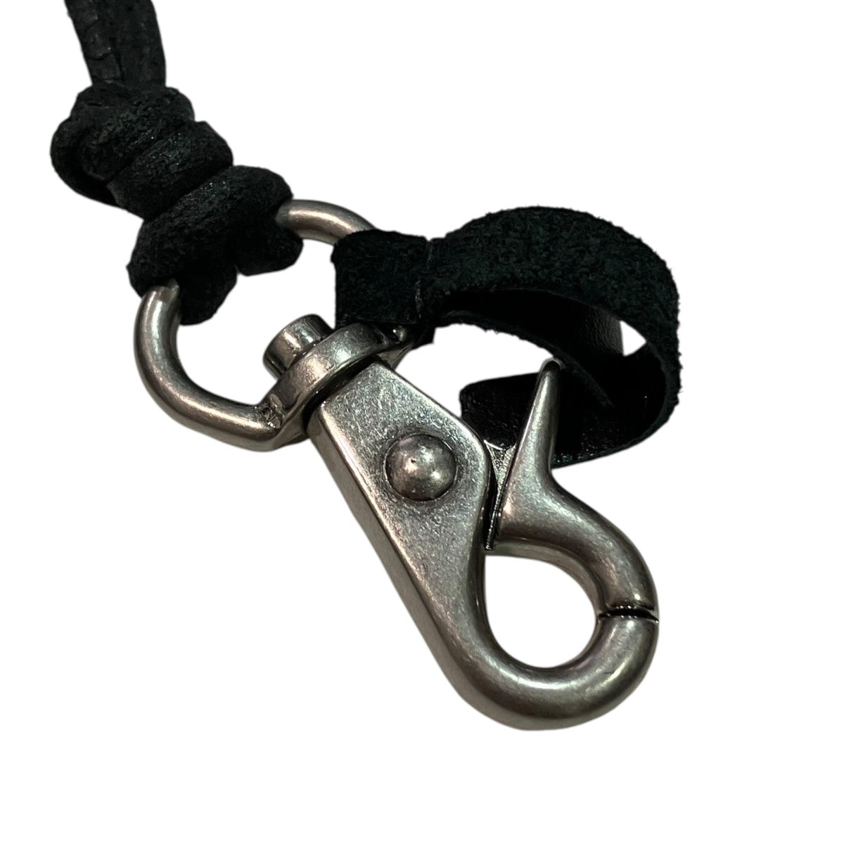 LADON BELT BLACK LEATHERレザーベルトA4228LLB