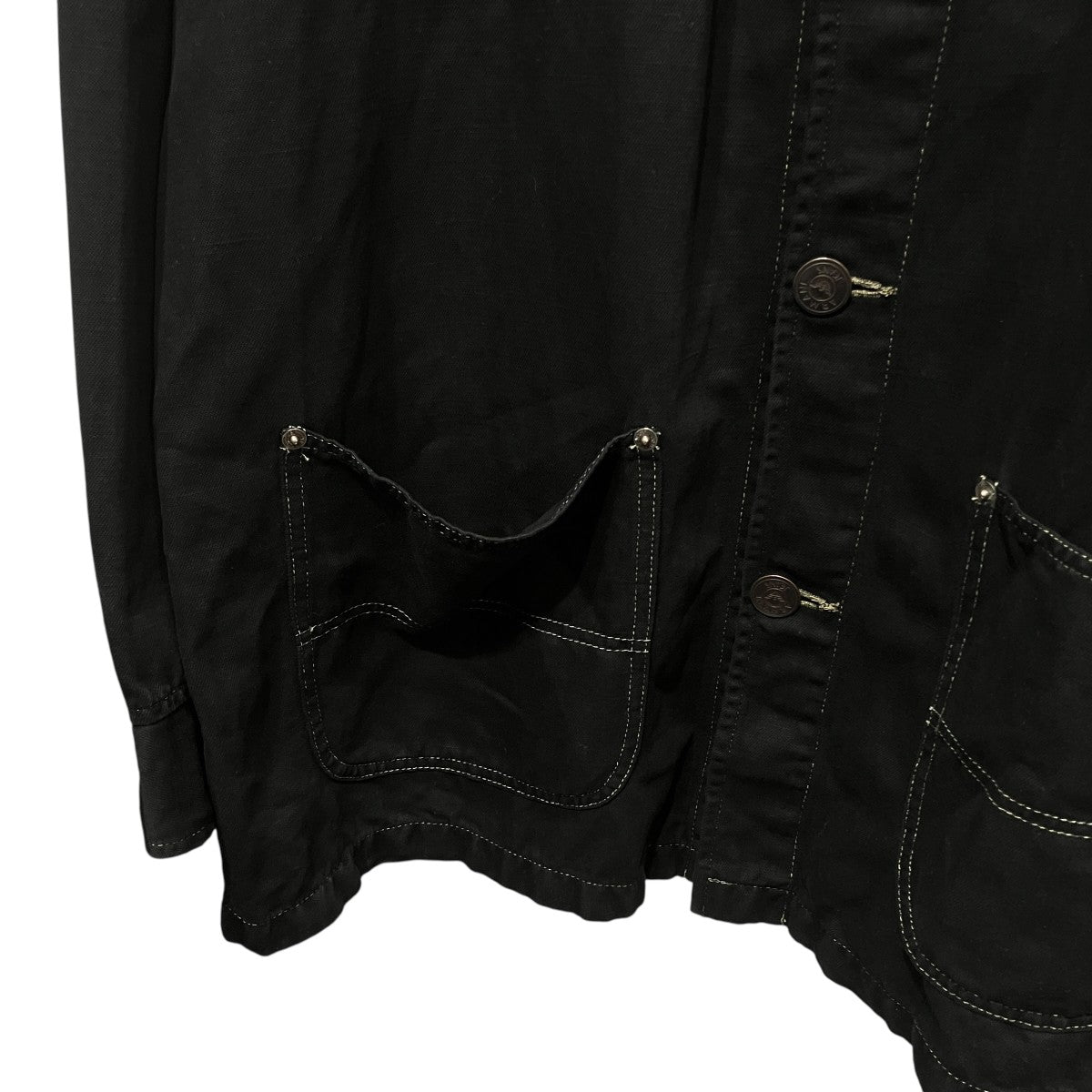 ARMANI JEANS 90sカバーオール 古着・中古-4枚目のアイテム画像