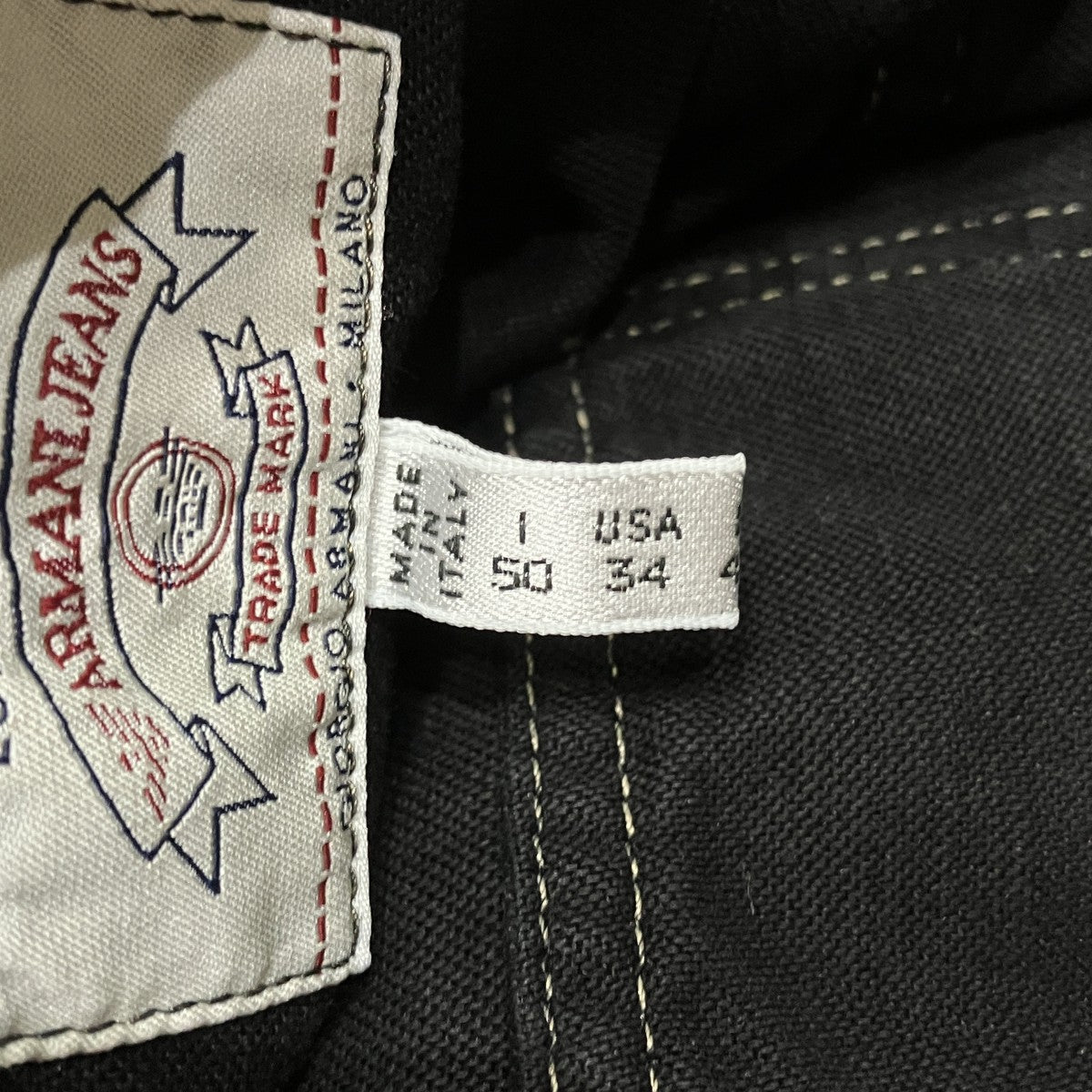 ARMANI JEANS 90sカバーオール 古着・中古-5枚目のアイテム画像