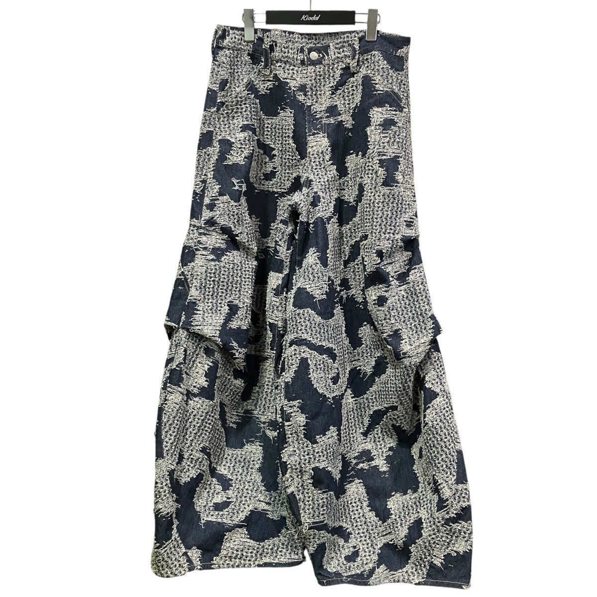 CLOUD JEANSワイド刺しゅうデニムパンツ