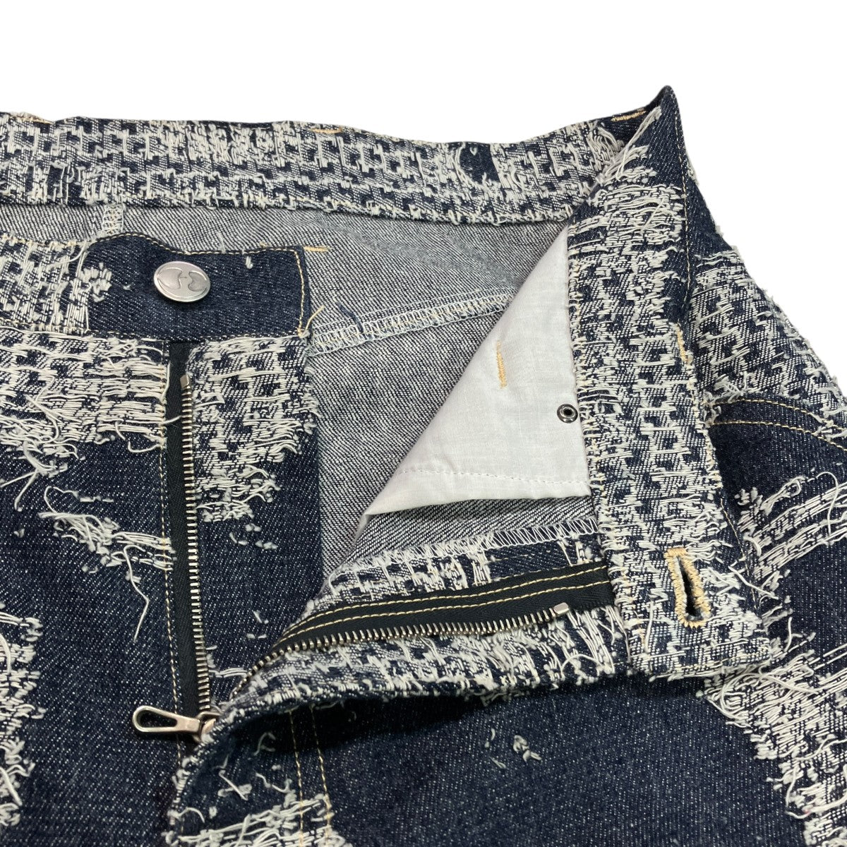 CLOUD JEANSワイド刺しゅうデニムパンツ