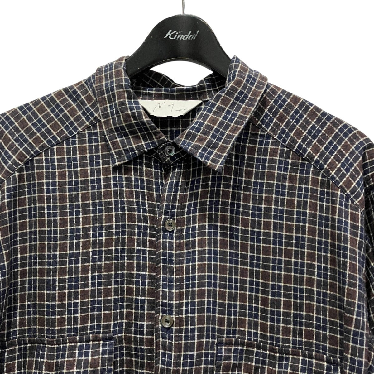26SSNEL CHECK OVER WORK SHIRTネルシャツANC-SH85