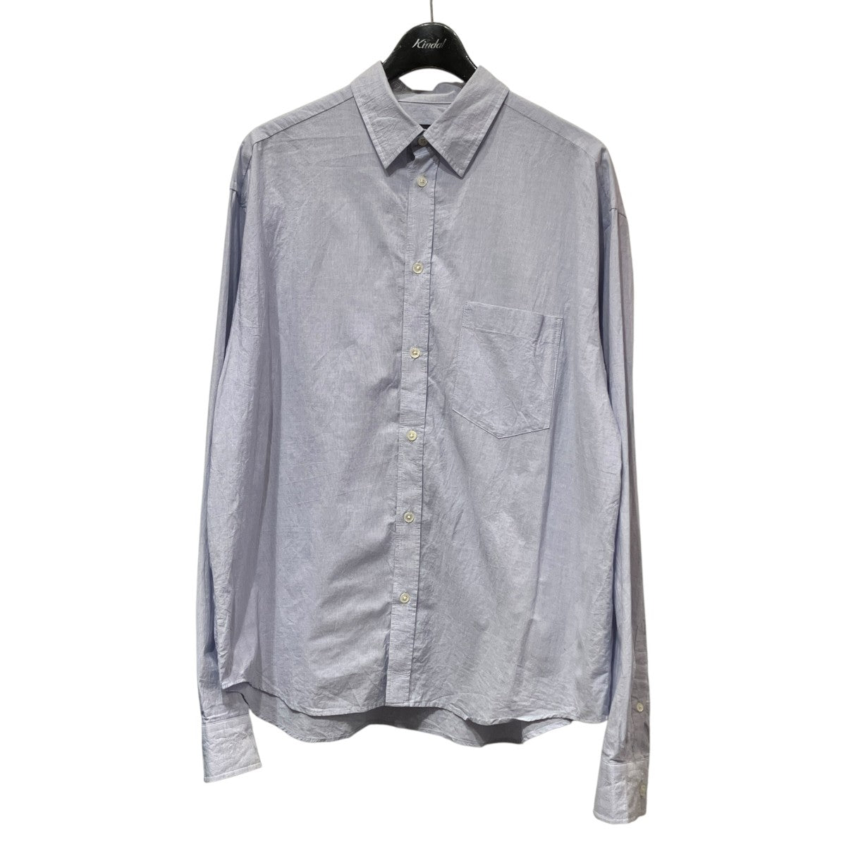 NAMELESSNESS 26SSCOTTON LONG SLEEVE SHIRT長袖シャツ26050596103020 古着・中古-1枚目のアイテム画像
