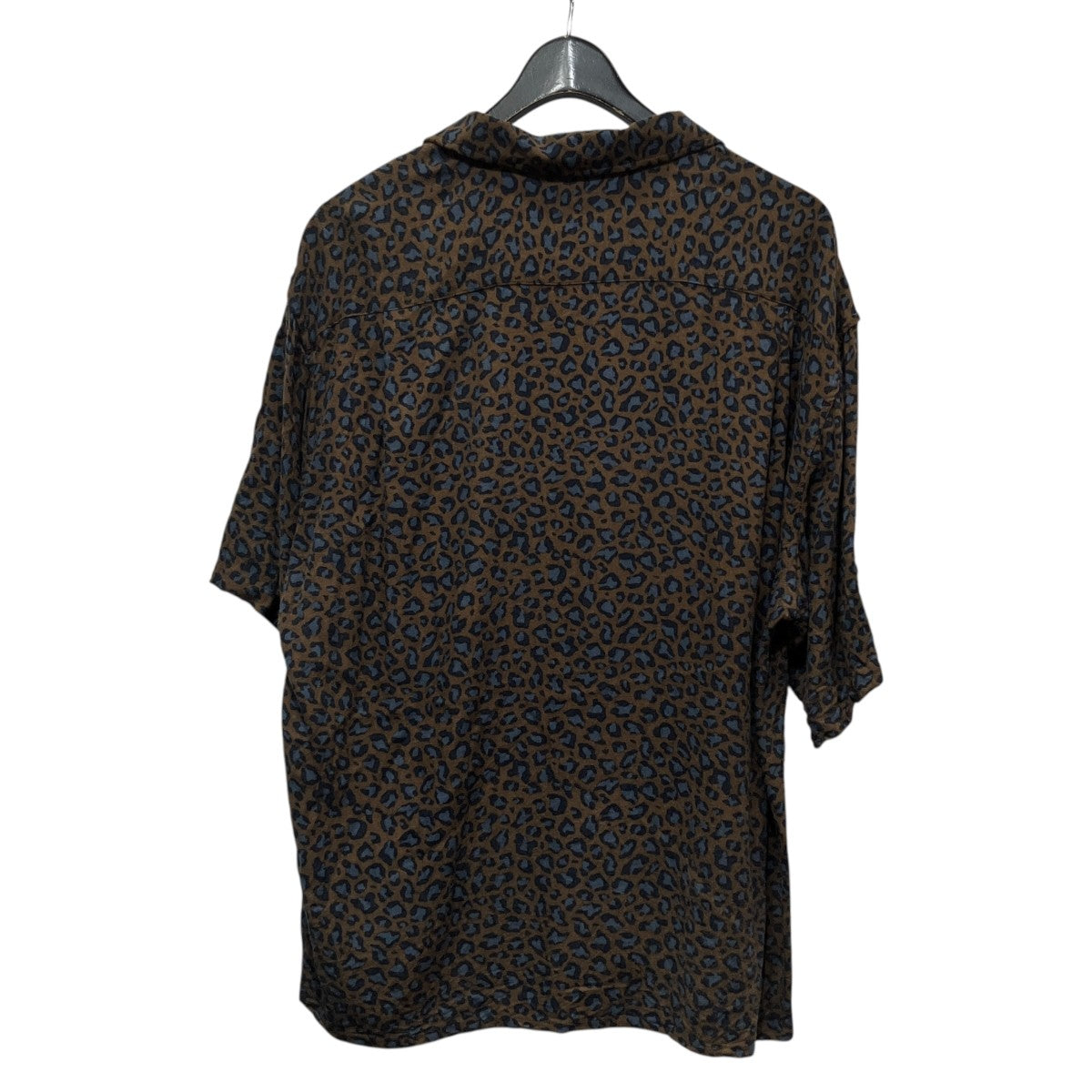 NEMELESSNESS 26SSRAYON SHORT SLEEVE SHIRTレーヨンレオパード半袖シャツ26051596101020 古着・中古-2枚目のアイテム画像
