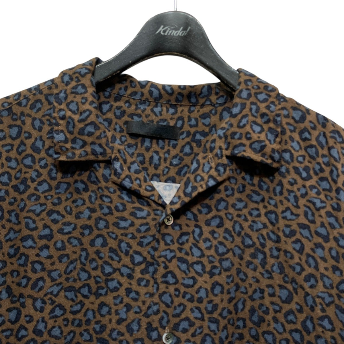 NEMELESSNESS 26SSRAYON SHORT SLEEVE SHIRTレーヨンレオパード半袖シャツ26051596101020 古着・中古-3枚目のアイテム画像