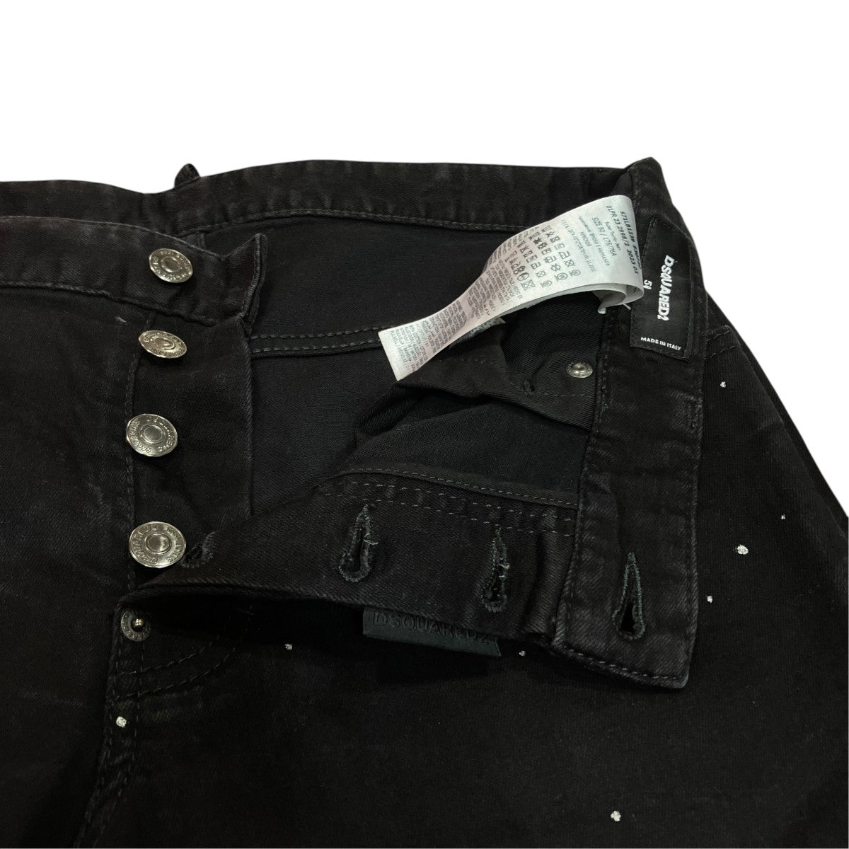 23SSペンキデニムパンツS71LB1239 S30730