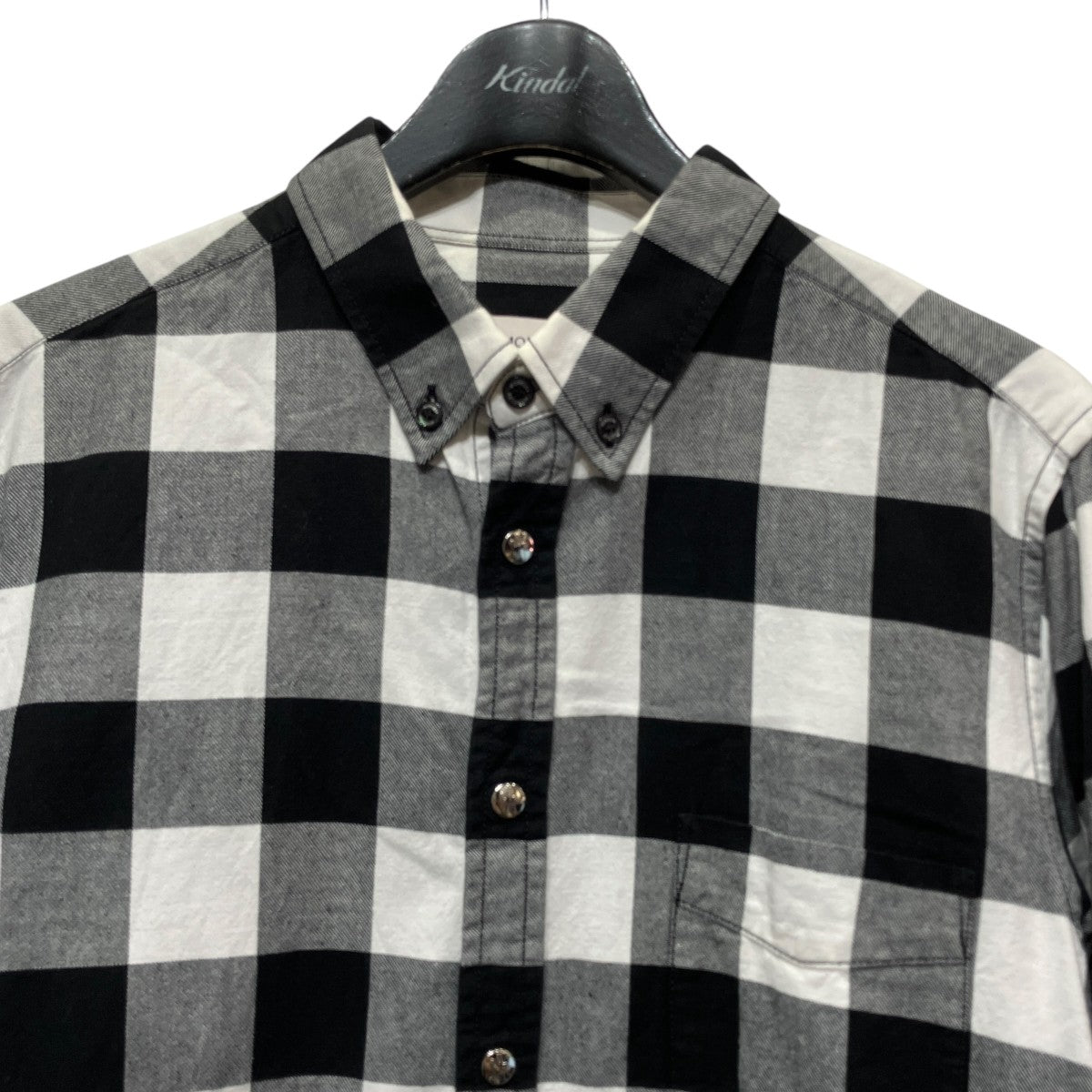 MONCLER CAMICIAチェックシャツF20912F70260 古着・中古-3枚目のアイテム画像