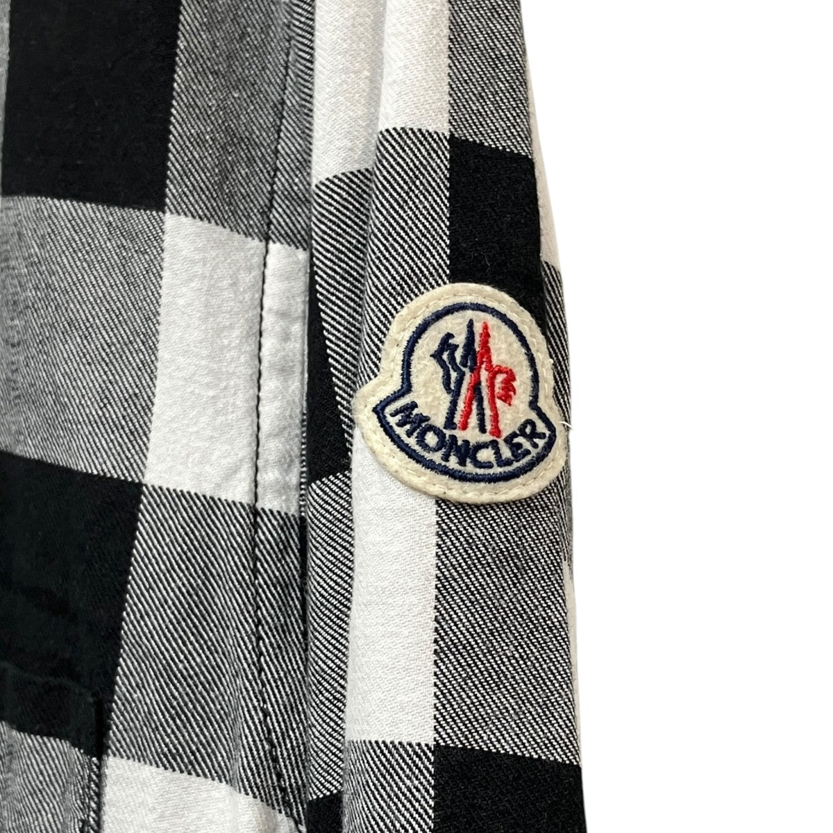 MONCLER CAMICIAチェックシャツF20912F70260 古着・中古-5枚目のアイテム画像