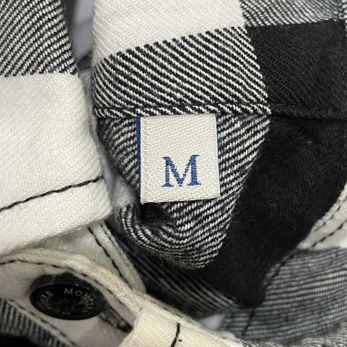 MONCLER CAMICIAチェックシャツF20912F70260 古着・中古-6枚目のアイテム画像