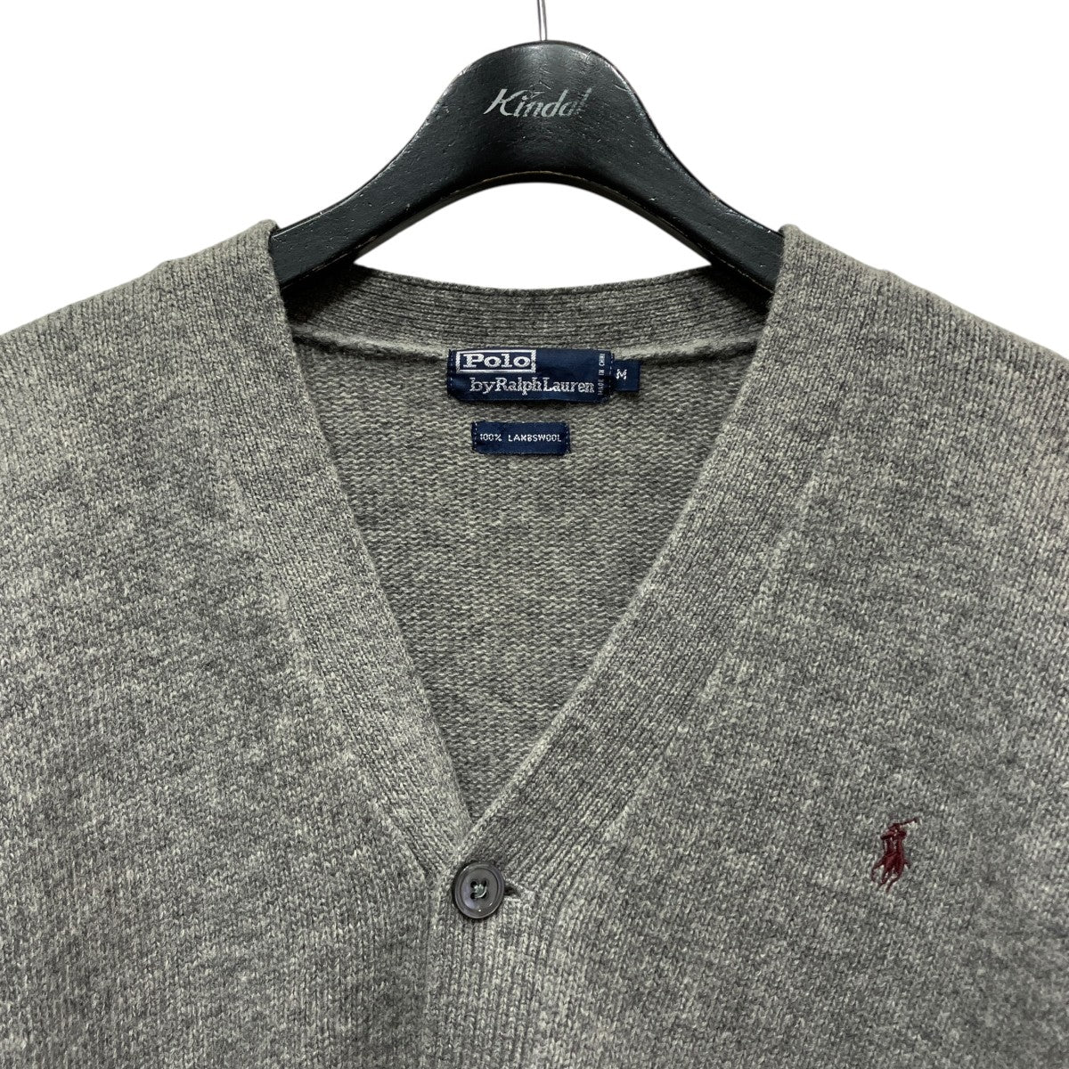 POLO RALPH LAUREN ウールカーディガン 古着・中古-3枚目のアイテム画像