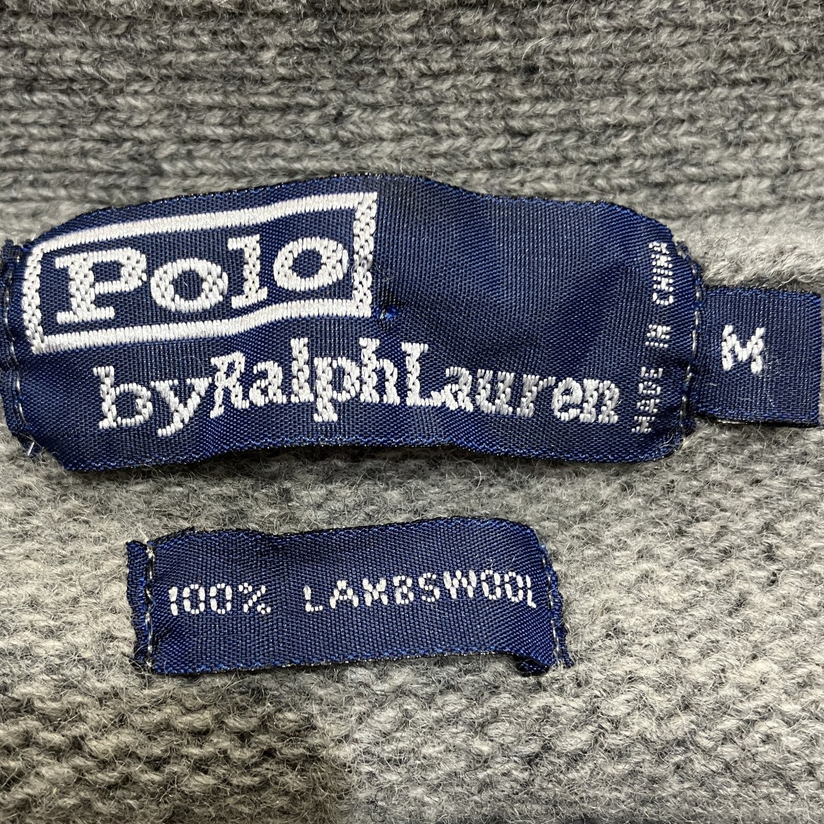 POLO RALPH LAUREN ウールカーディガン 古着・中古-5枚目のアイテム画像