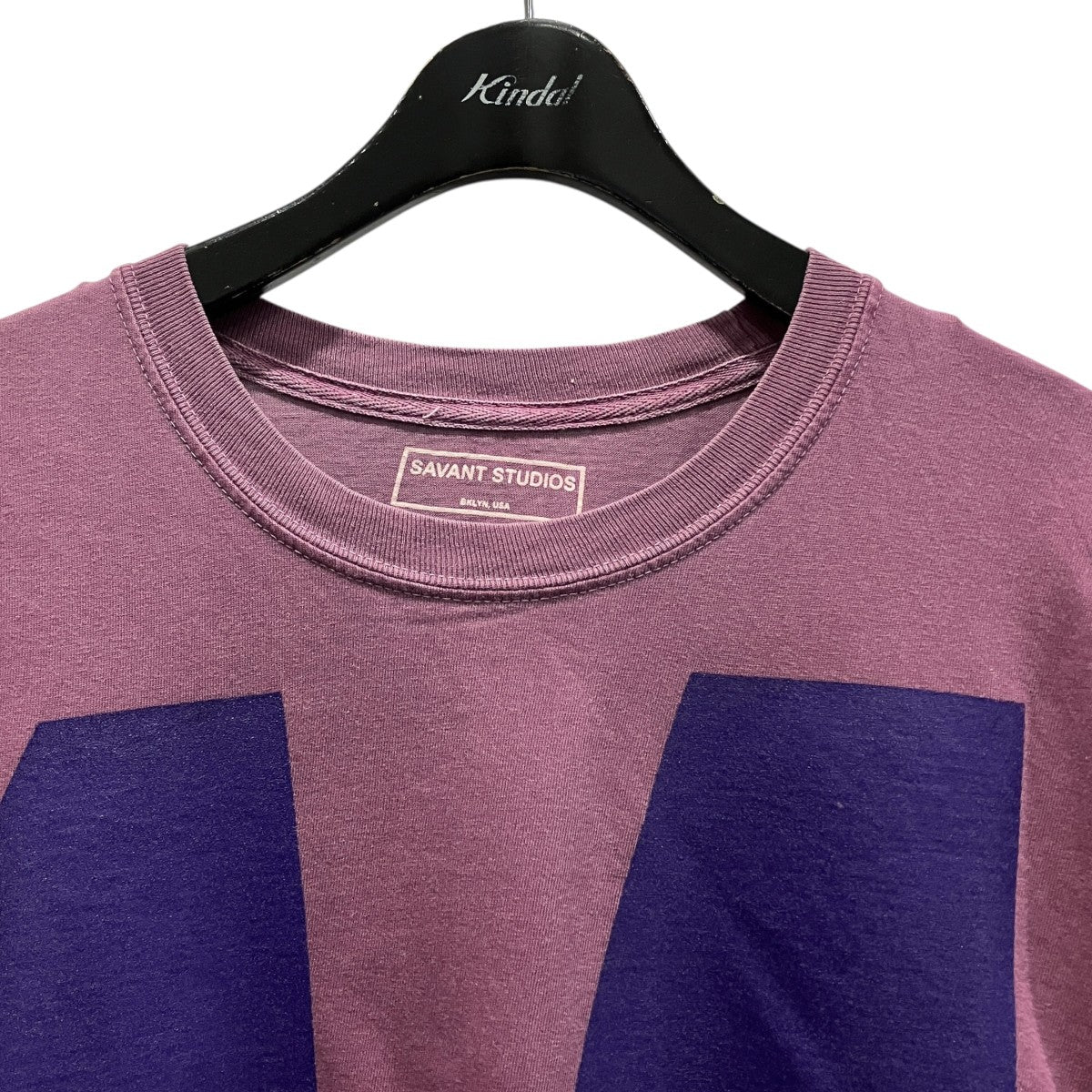 SAVANT STUDIOS ナンバリングプリントTシャツ 古着・中古-3枚目のアイテム画像