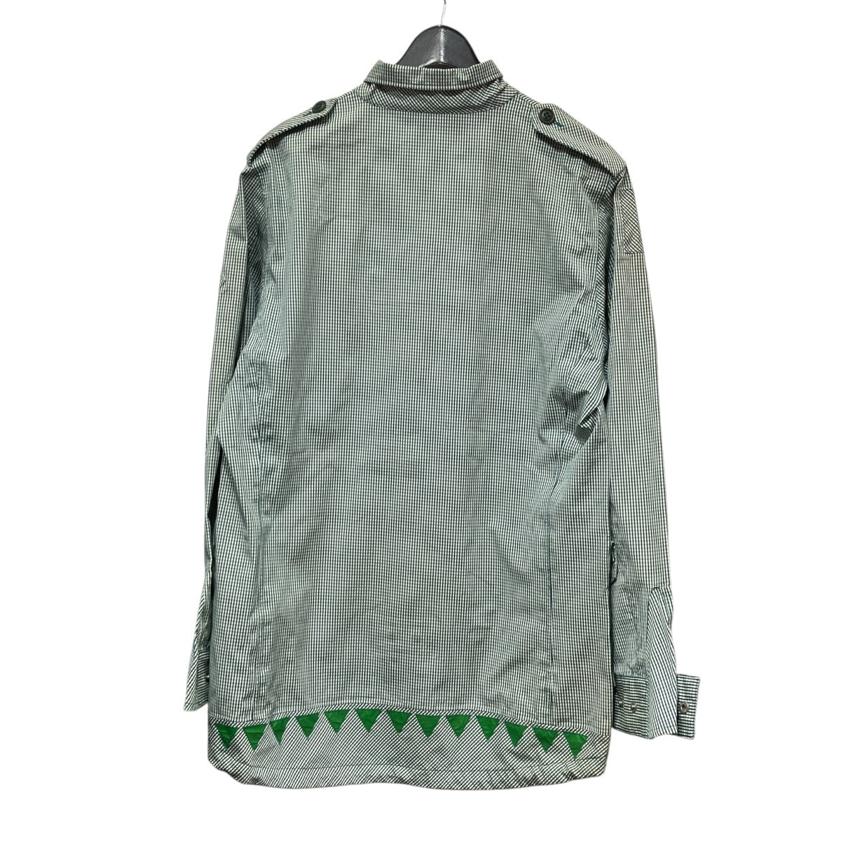 VISVIM GORE-TEXチェックコート 古着・中古-2枚目のアイテム画像