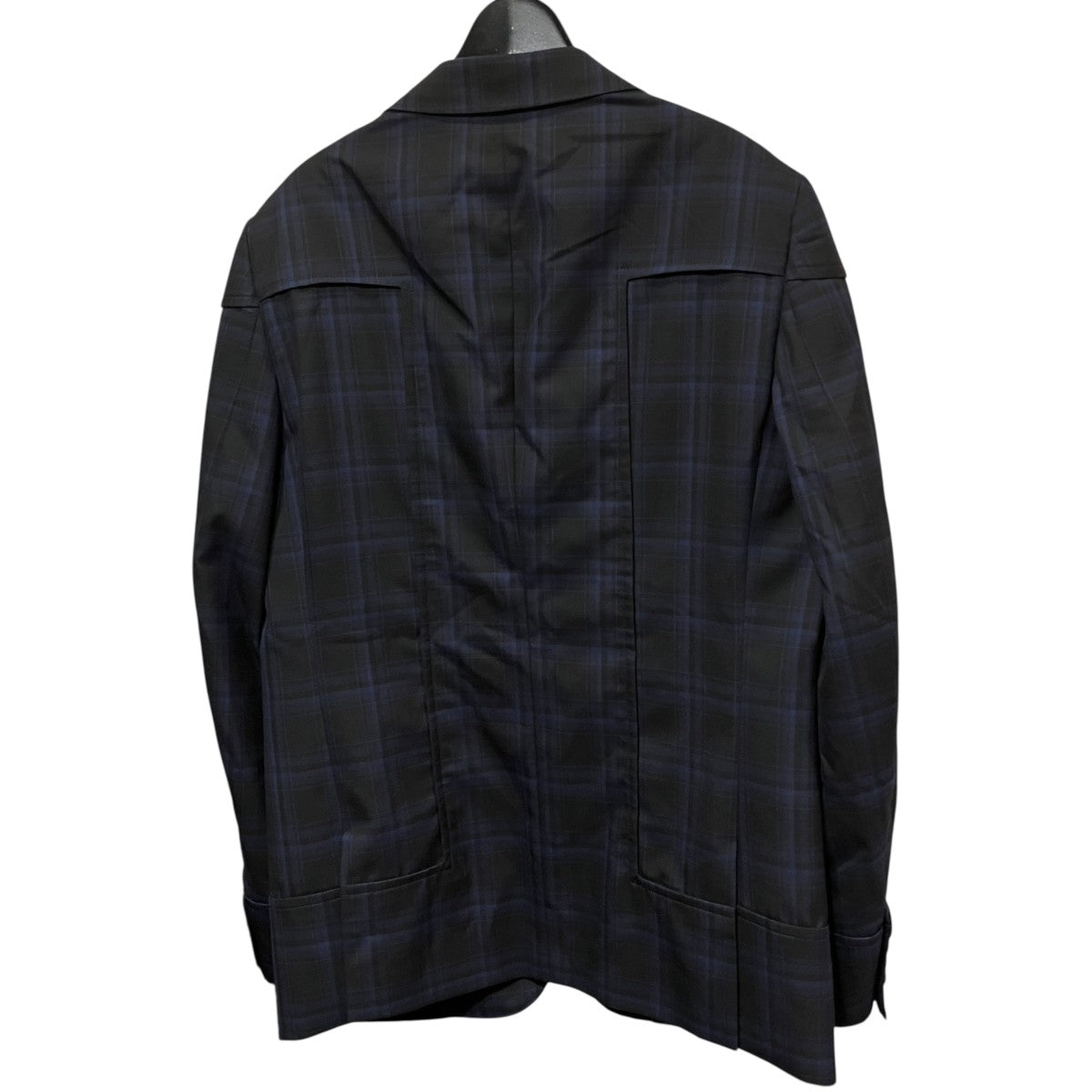 COMME des GARCONS HOMME DEUX 26SSチェックテーアラードジャケットDQ-J048 古着・中古-2枚目のアイテム画像