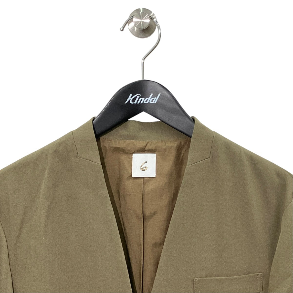 NO COLLAR JACKETノーカラージャケット8622-209-0091