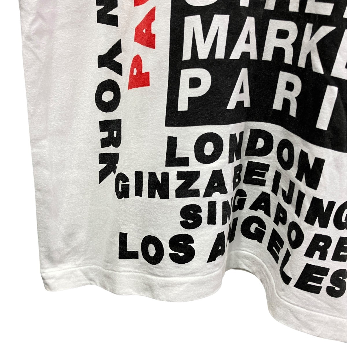 25SSDSM PARIS 都市ロゴ プリントTシャツZM-T101