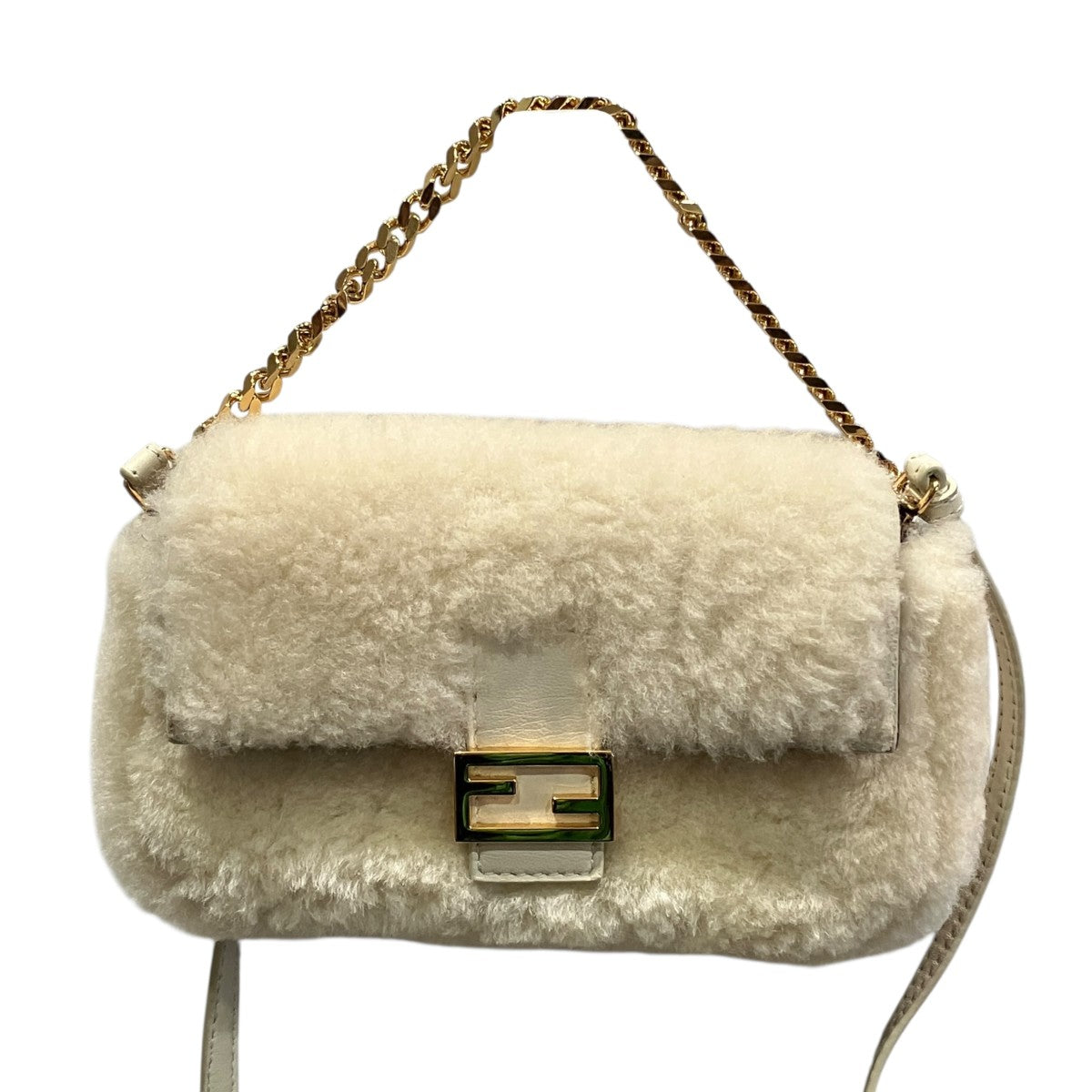 Micro Shearling Baguetteショルダーバッグ