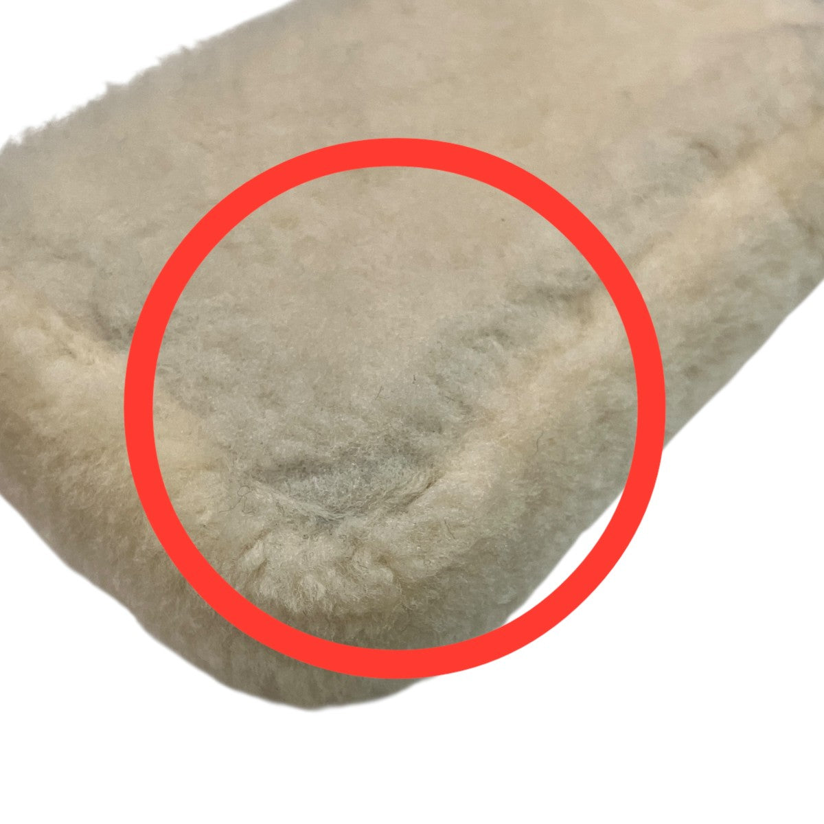 Micro Shearling Baguetteショルダーバッグ