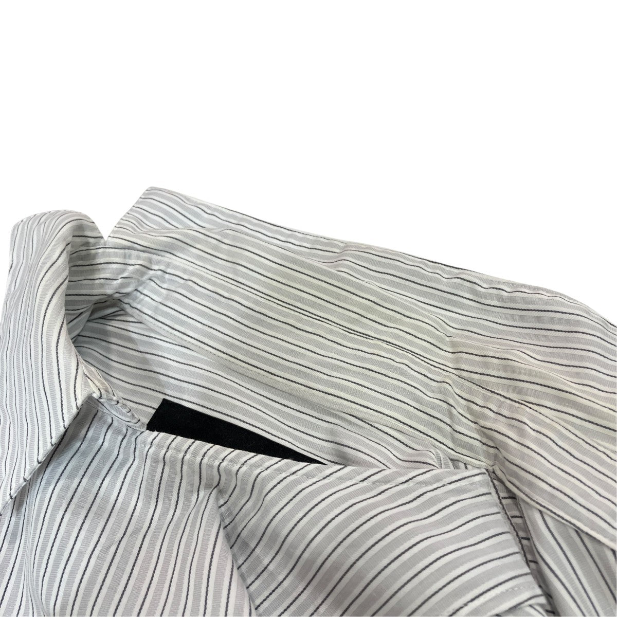 YUKI HASHIMOTO CROSSOVER LONG SLEEVE OFFICER SHIRTSオフィサーシャツ201-01-0102 古着・中古-6枚目のアイテム画像