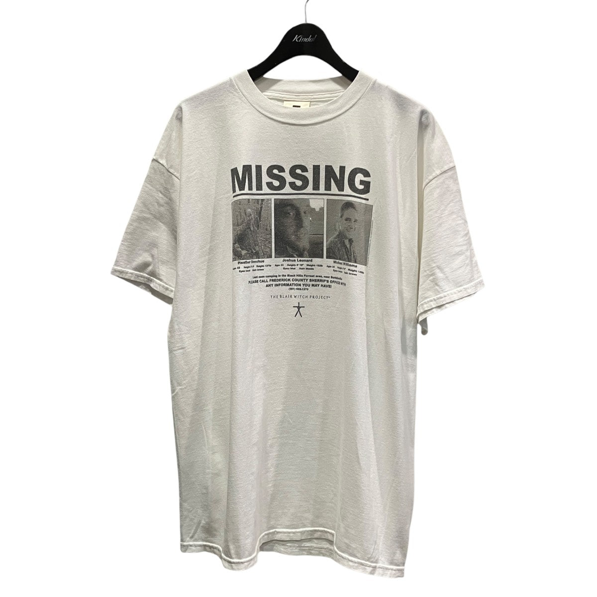 ブレアウィッチプロジェクト捜索Tシャツ