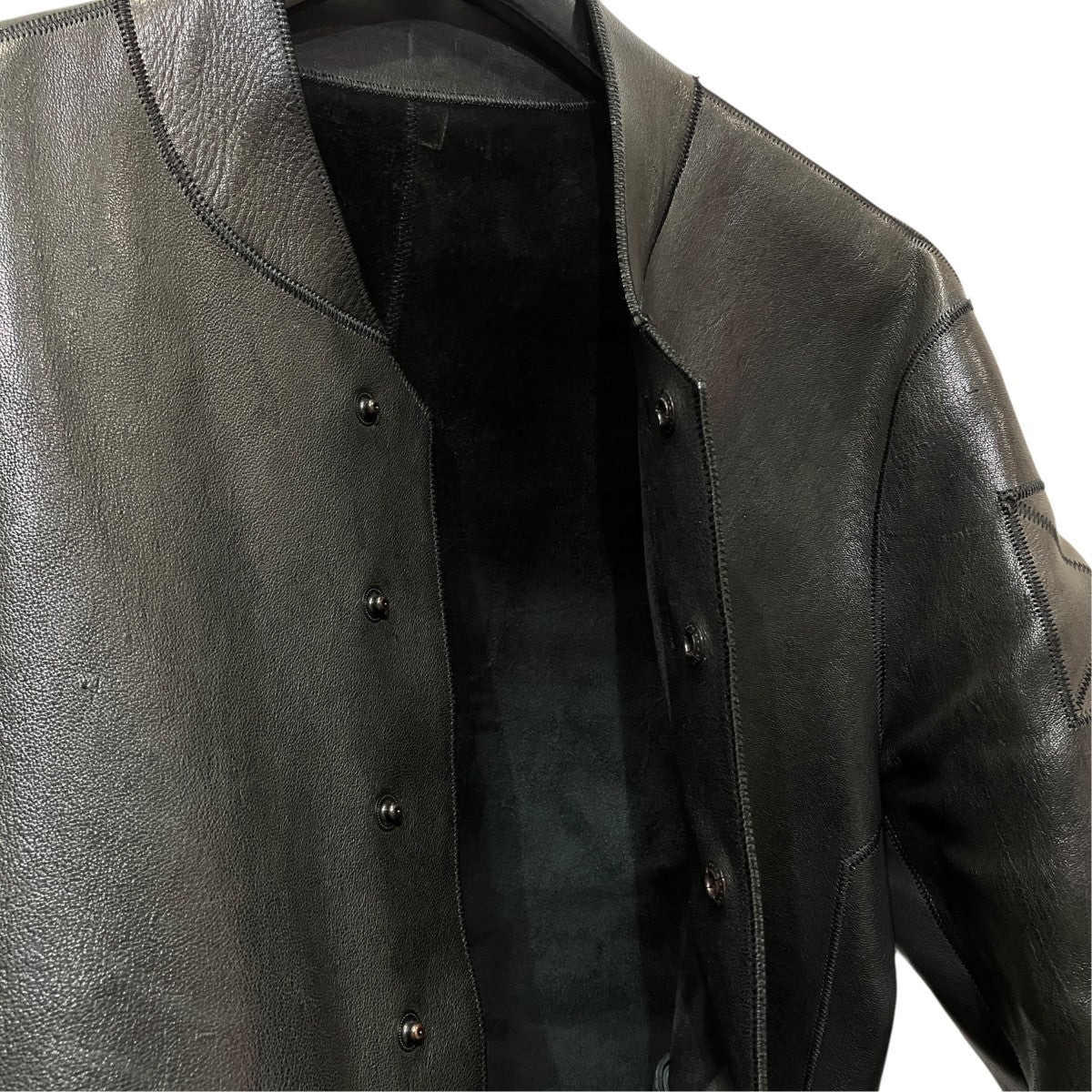 CLASS キャメルレザージャケットCBHA24UNIB 古着・中古-4枚目のアイテム画像