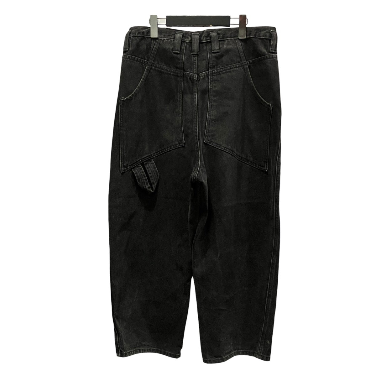 ペイント加工デニムパンツ555-EL-AW19-AB