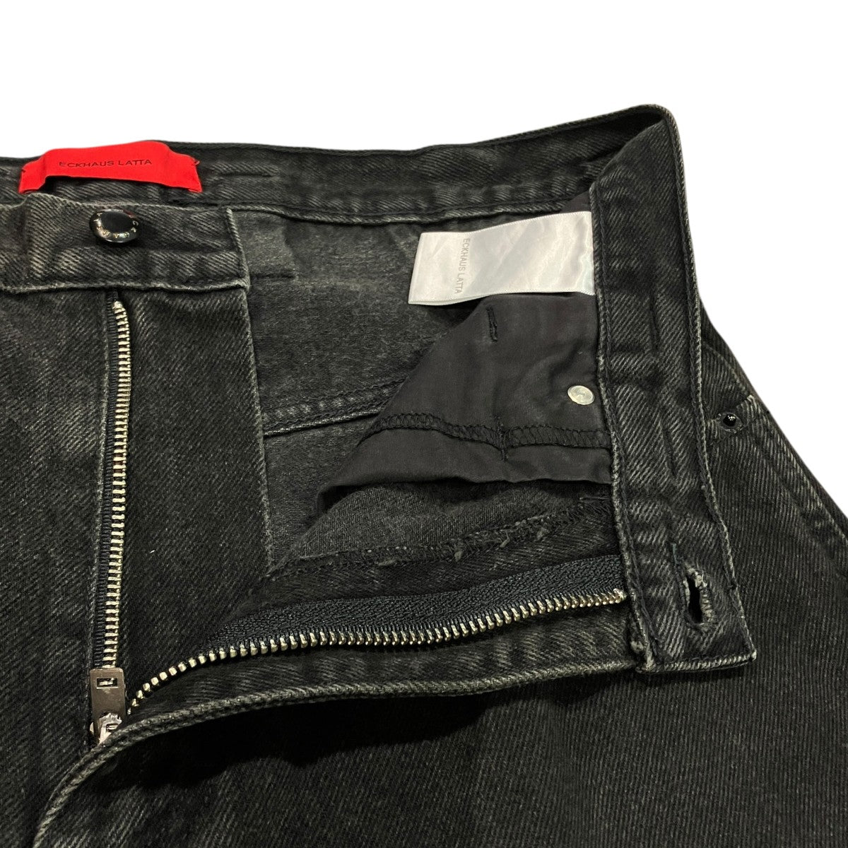 ペイント加工デニムパンツ555-EL-AW19-AB