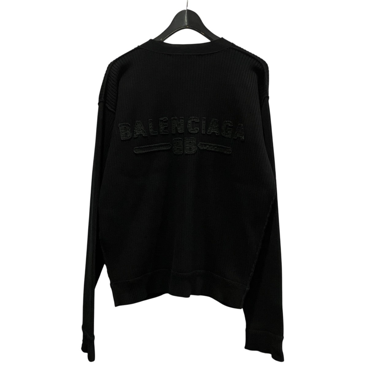 バックロゴニットカーディガン821798