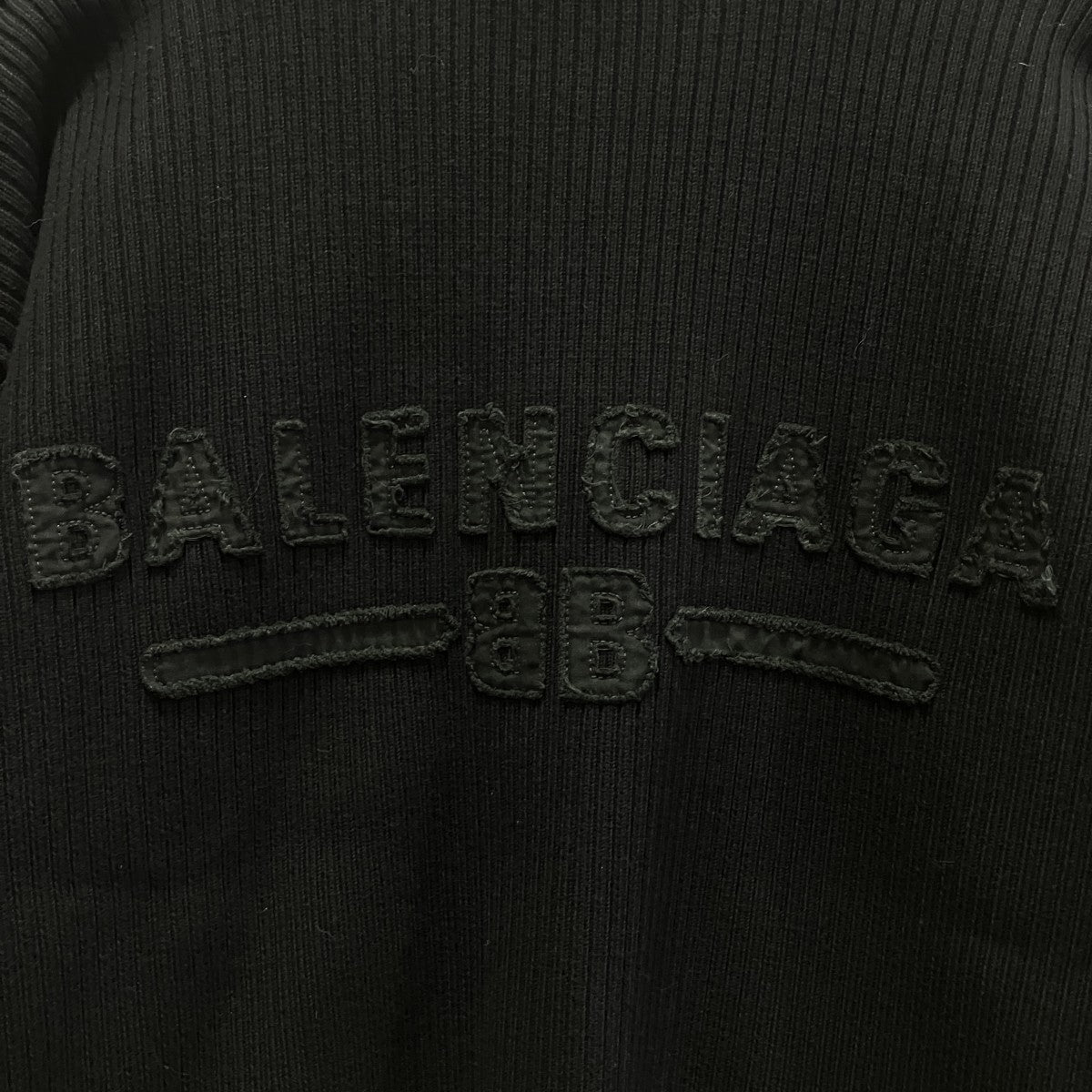 BALENCIAGA バックロゴニットカーディガン821798 古着・中古-5枚目のアイテム画像
