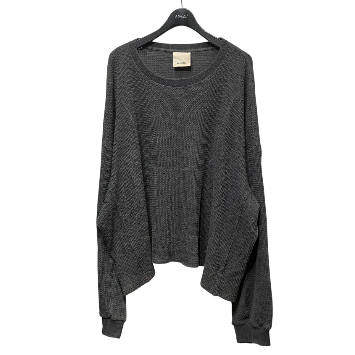AZEAMI THERMAL TEE畦編サーマルTシャツRECU-001