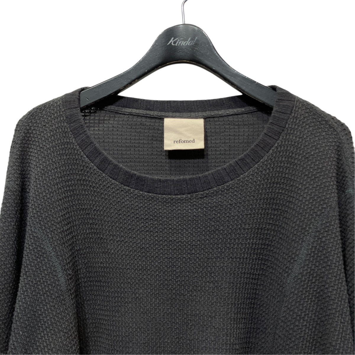 AZEAMI THERMAL TEE畦編サーマルTシャツRECU-001