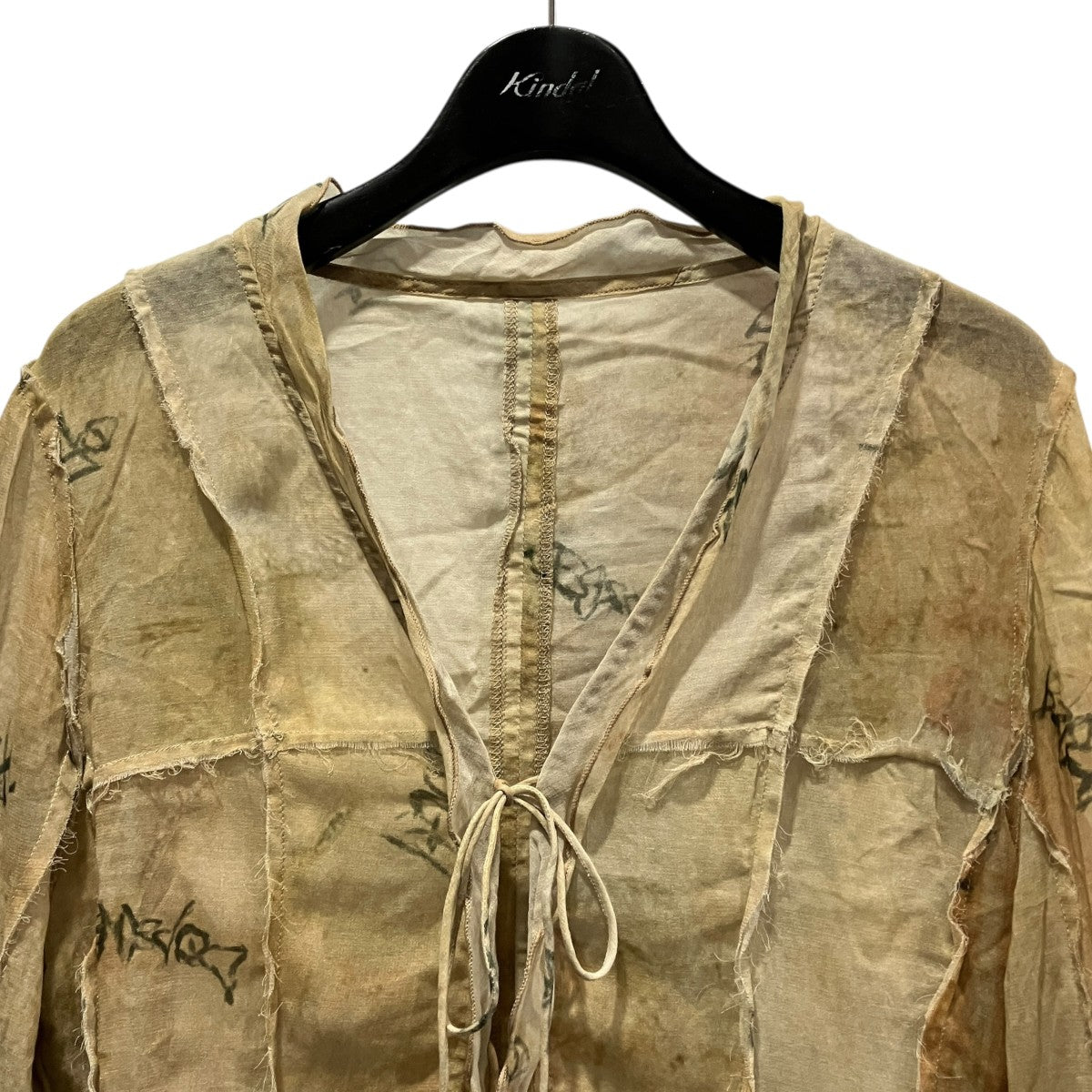 Antique Print Frill Cardiganアンティークプリントフリルカーデ