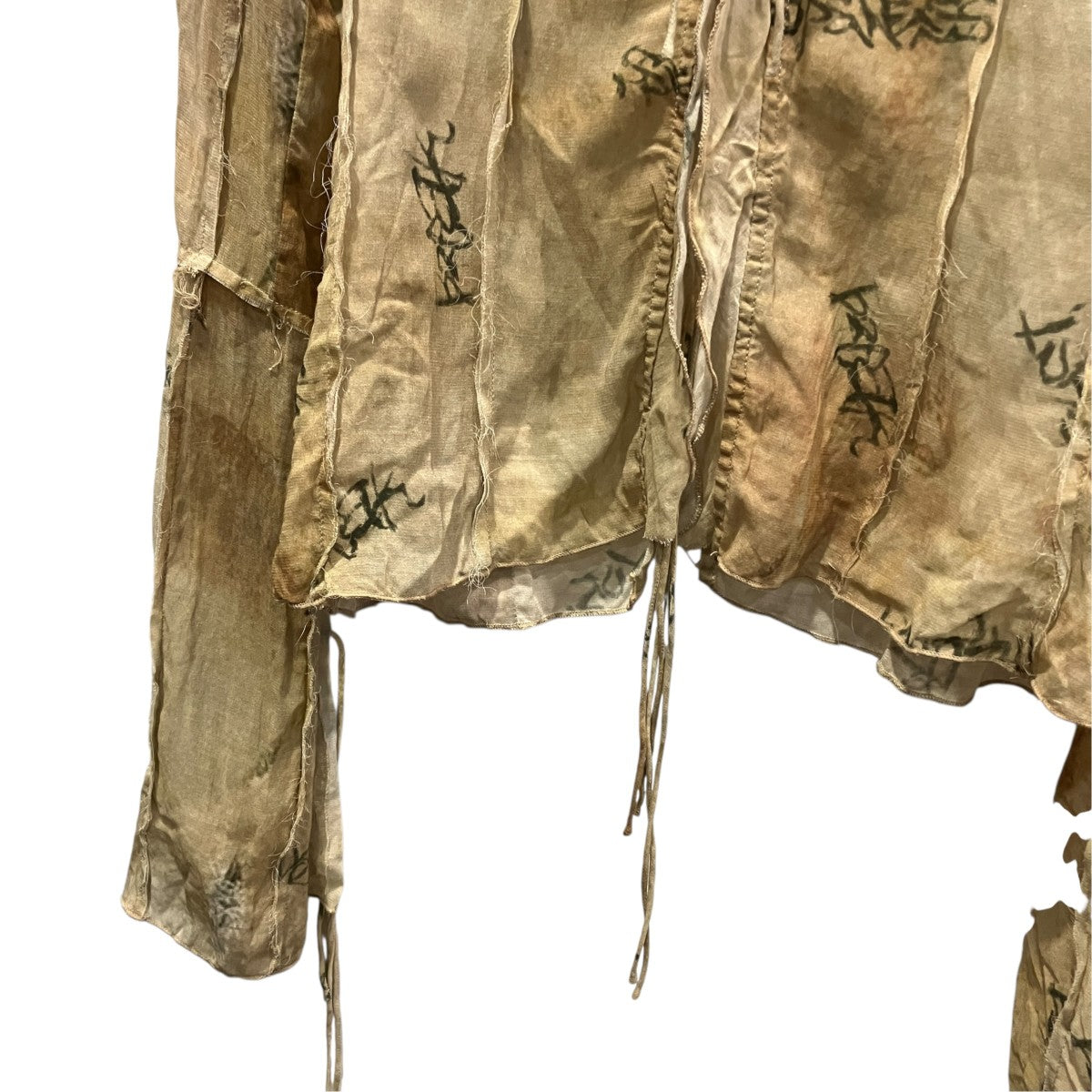 Antique Print Frill Cardiganアンティークプリントフリルカーデ