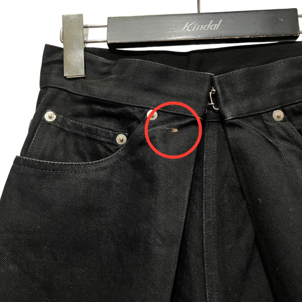 RIGID DENIM WIDE PANTSデニムパンツJLSW-01-S