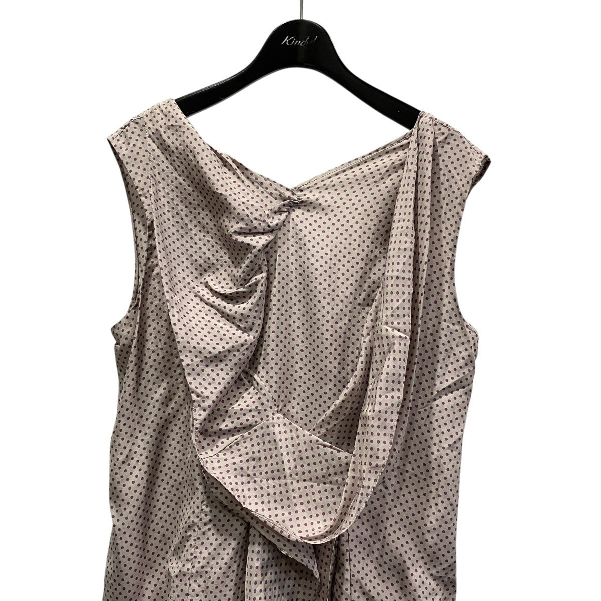 ドットシルクワンピースABMAL54A00TSB