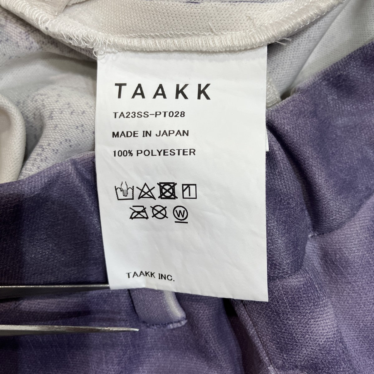 スウェットパンツTA23SS-PT028