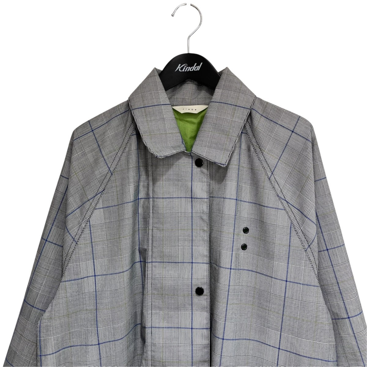 Check Over CoatチェックコートJie-20S-JK01