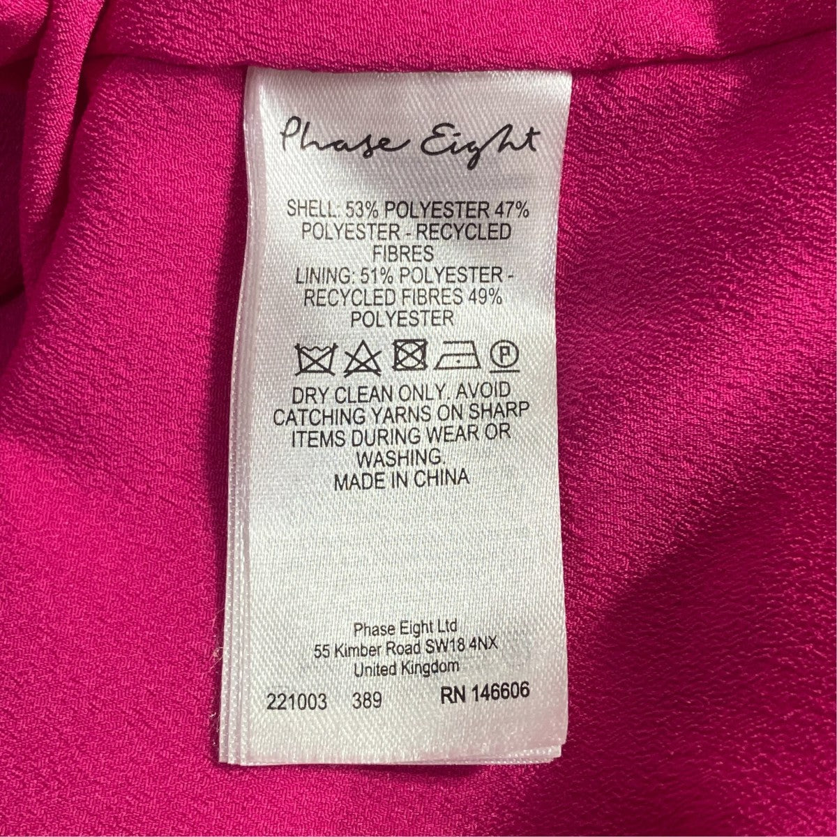 Phase Eight(フェイズエイト) ペトラ プレリーテッドドレスワンピース